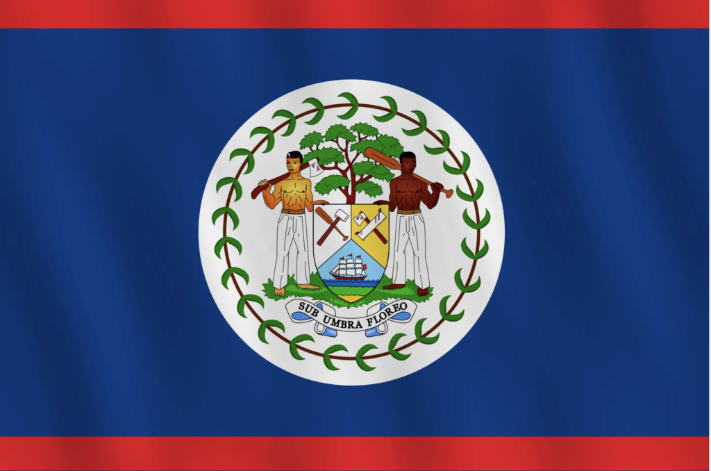National Flag Of Belize 